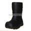 Kids' Black EVA Injection Winter Rain Boots