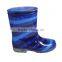 Kids PVC Rain Boots With LED Light, Transparent Rain Boots, Cheap Colorful PVC Water Boots