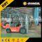 3t diesel/electric heli forklift truck with lifting height 3000mm made in China