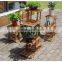 High quality Wood display flower rack