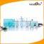 80ml 280ml 480ml 730ml Square PETG Plastic Diamond Bottle With Pump