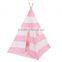 High-quality OEM Promotional cotton canvas kids room Teepee Indian Tent Tepee Tipi Wholesale