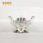 ceramic silver fruit tray in stock,ceramic plate wholesale in stock