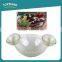 Hot sale fashion eco friendly AS clear salad bowl with server