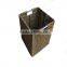 square hand woven foldable storage used seagrass basket