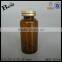 empty pharmaceutical amber glass bottle essential oil perfume pharmaceutical amber glass bottle aluminum-plastic cap cosmetics