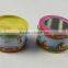 hot sale round biscuit tin box/ metal cookie tin can/ chocolate tin