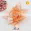 Beautiful ruffle baby headband fabric flower for hair