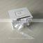 high quality custom stamping logo cake box,paperboard folding box with ribbon