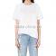 Wholesale Women Round Neck Cotton and Linen-blend T-shirt(DQE0090T)