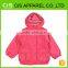 girls ladies red long sleeve hooded coat