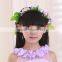 Cheap Wedding Garland Bridal Hair Handnade foam Flower Wreath Party Headdress