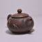 Antique Short Mouth Bamboo Hand Painted Pottery Ceramic Tea Pot