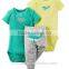 100% cotton organic cotton baby rompers wholesale baby clothes