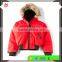 2017 OEM new style children's clothing hooded custom kids winter fur jackets wholesale in China