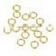 New Machine Cut Stainless Steel Jump Ring gold color 6x1mm jump rings