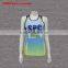 Training wear 100% polyester running dry fit singlets
