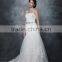 Mermaid Straight Neck With Beaded And Ribbon Sash Wedding Dress AS28602