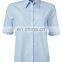 100%cotton short sleeve shirt for women