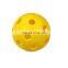 Colorful outdoor plastic hollow ball,indoor Dura cricket pickleball