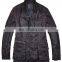 lastest fashion winter handsome parka mens quilted leather jacket