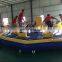 2016 Customized challenge inflatable meltdown game with rotative machine/Inflatable rotation games for adult/inflatable game