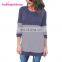 New Product Soft Long Sleeves Women Blouse Full Body Knitted Lady Sweater