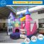 Brand new inflatable bouncer slide happy hop bouncy castle with high quality
