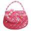 summer beach girl hat and bag set, beach tote bag
