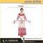 New Multicolor Farasha Caftan Dress With Attractive Embroidery Design