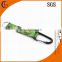 Fashion Short Carabiner Keychain with lanyard with keyring
