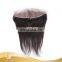 Pure Unprocessed Human Hair, Pre-plucked Ear to Ear Silky Straight Lace Frontal