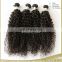 hot new products for 2015 aaa quality remy hair extension soft human hair afro curly weave for black women
