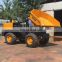 Mini moving machinery superior FCY50 Loading capacity 5 tons china dumper with rops and canopy