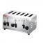 commercial electric bread toaster 4 slicer for household