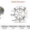 24V Electric Hydraulic DC Motor with Pump