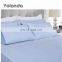 Resistant to Dust Mites 4-Piece Cotton Plain Bed Sheet Set