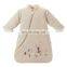 Cartoon Crochet Baby Sleeping Bag 100% Cotton With Detachable Sleeve