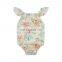 Toddler Cactus Flutter Sleeves Onesie Baby Boho Playsuit Girl Bubble Romper