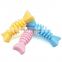 Custom color cut shape Interactive dog toys puppy chew teething toys for small dogs