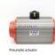 AT-50D double acting aluminum pneumatic actuator for water treatment