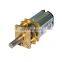6v 12v  298/1 10mm shaft  60rpm 1000rpm micro gearbox dc motor or with encoder