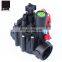 1 1/2 inch plastic solenoid valve smart irrigation 1.5 inch 151DH manually operate BSP DC AC Latching