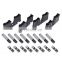 set of 20 pcs For CHEVROLET CADILLAC 8x Roller Lifters + 4x Guide Trays + 8x Valve Lifters 17122490-1 High Quality