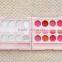 12 empty palettes lip gross eye shadow