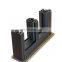 Customize 6000 series  extruded aluminum wooden grain aluminium windows profile