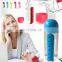 600ml functional pill box plastic water bottle