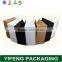  Matte Black Color Custom Brown Kraft Paper Bag For Wholesale