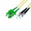 Ftth SC APC to ST UPC Duplex Single Mode G657A G652D 2.0mm 3.0mm Fiber Optic Patch Cord Fiber Jumper
