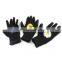En388 4131 White Grey Black Knit Nylon Pu Gloves Palm Fit Pu Coated Gloves